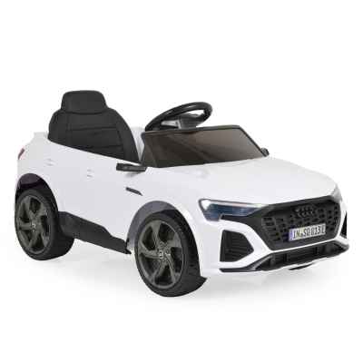 Акумулаторен джип Audi SQ8 e-tron, бял