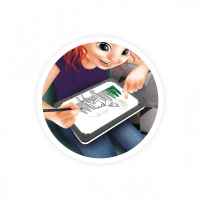 Таблет за рисуване 3 в 1 Buki France, 21 х 14.8 см-Lz2iI.jpeg