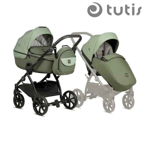 Комбинирана бебешка количка 2в1 Tutis Uno5+, 037 Matcha