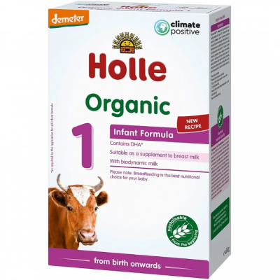 БИО мляко за  кърмачета Holle, 0-6м 400 гр.