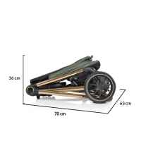 Комбинирана бебешка количка 2в1 Cangaroo Hydra, зелена-MH07C.jpeg