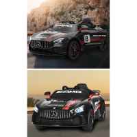 Акумулаторна кола JJ Mercedes Benz GT4 AMG, сив металик-MMJfg.jpeg