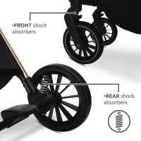 Комбинирана бебешка количка 3в1 Lorelli Bianca, Black-MYV8N.jpeg