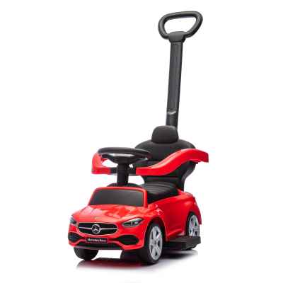 Кола с дръжка Chipolino Mercedes C-Class, червена