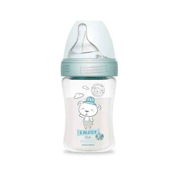 Haberman Canpol антиколик шише за хранене 260 мл, синьо-MhTmM.jpg