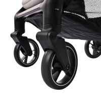 Лятна бебешка количка Lorelli Loret с автоматично сгъване, Black-MiSyQ.jpeg