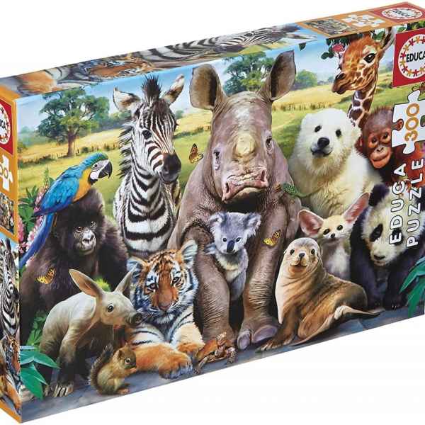 Пъзел Educa, На училище, 300 части-MoonC.jpeg