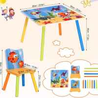 Детска маса с два стола Ginger Home, морски животни-MqviD.jpeg