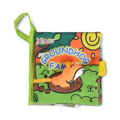 Мека книжка с играчка Jollybaby Groundhog