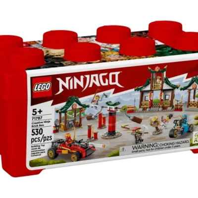 Конструктор, творческа нинджа кутия LEGO Ninjago