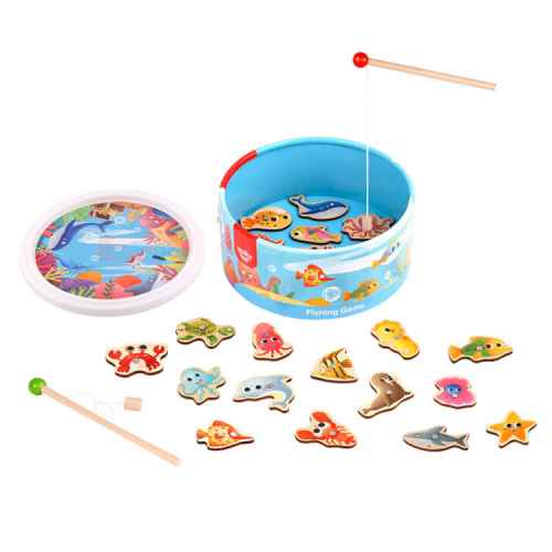 Дървена игра Tooky toy Fishing