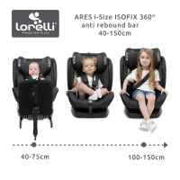 Столче за кола Lorelli Ares i-Size ISOFIX 360 Anti Rebound Bar, Beige-N7WCE.jpeg