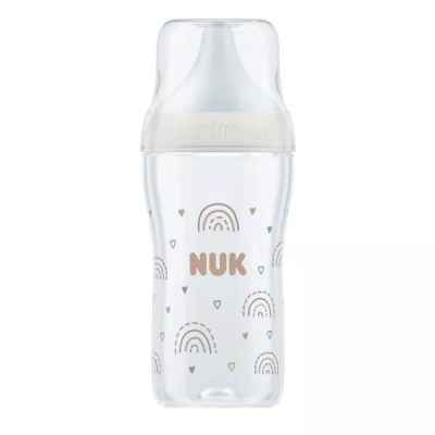 Шише Nuk Perfect Match, 3+ м РР 260 мл. със силиконов биберон M, Дъга