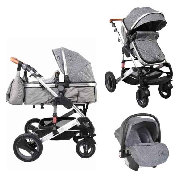 Комбинирана бебешка количка 3в1 Moni Gala Premium, Stars-NCrSs.jpeg