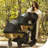 Бебешка количка за близнаци 2 в 1 Kunert Ивенто, Еко черна перла-ND8h9.jpeg