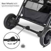 Лятна бебешка количка Lorelli Quick с автоматично сгъване, Beige-NDjEX.jpeg