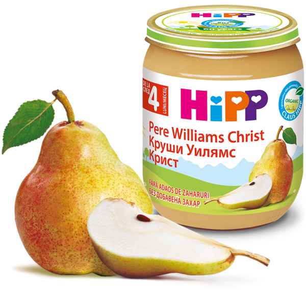 Бебешко био пюре Hipp, Круши Уилиямс-Крист 4м 125 гр.-NIGxe.jpeg