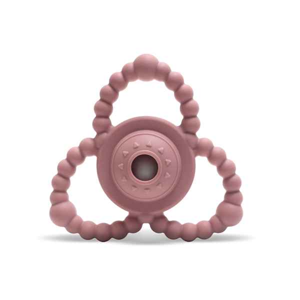 Силиконова гризалка-дрънкалка Lorelli, DEEP PINK-NW58I.jpeg