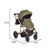 Комбинирана бебешка количка 2в1 Moni Thira, зелен-NbThG.jpeg