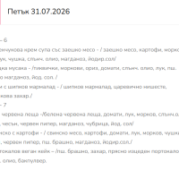 Меню за деца с алергия към белтъка на кравето мляко БЪЛГАРЧЕ 300гр. за деца от 3г. до 7г.-NerCI.png