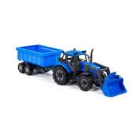 Трактор Polesie Toys Progress с ремарке и гребло-NrwJ2.jpg