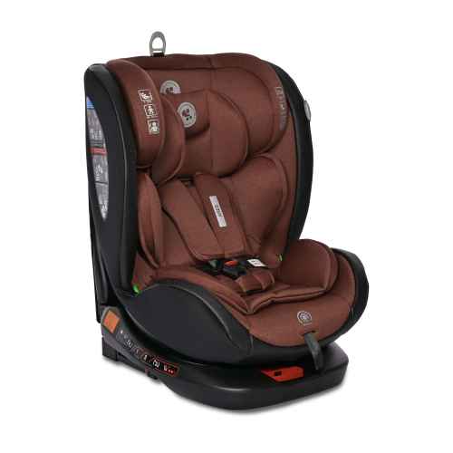 Столче за кола Lorelli Ares i-Size ISOFIX 360 Anti Rebound Bar, Ginger