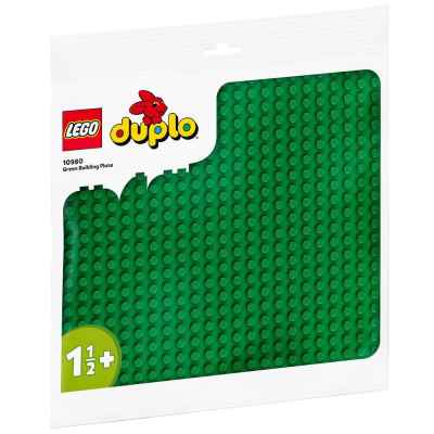 Конструктор LEGO Duplo Зелена строителна плочка