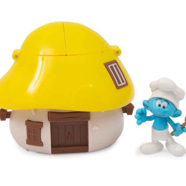 Къщичка със Смърф за игра Comsed, жълта-Nxej0.jpeg