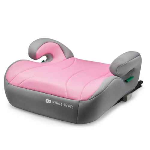 Седалка за кола KinderKraft i-Boost i-size, розова