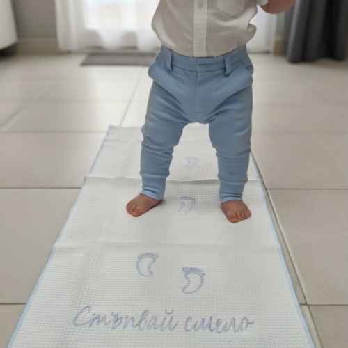 Кърпа за прохождане Либебе, синя