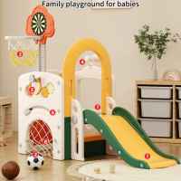 Мултифункционален детски комплект за игра 8 в 1 Feelkids, с пързалка-OFk5K.jpeg