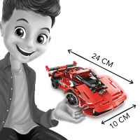 Конструктор Buki France, Спортна кола с дистанционно управление 2 в 1, 24 х 10 см, 351 части-OH72r.jpeg