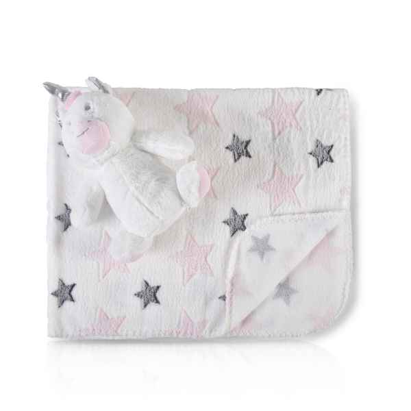 Бебешко одеяло Cangaroo с играчка Unicorn Stars 90/75 cm-OY9Xi.jpg