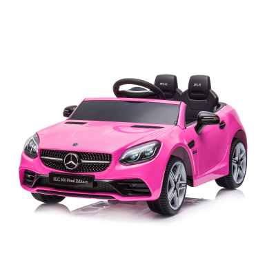 Акумулаторна кола Chipolino Mercedes Benz SLC300 LUX, розова