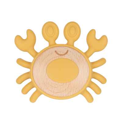 Чесалка дърво-силикон Canpol, Crab