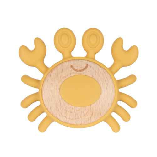Чесалка дърво-силикон Canpol, Crab