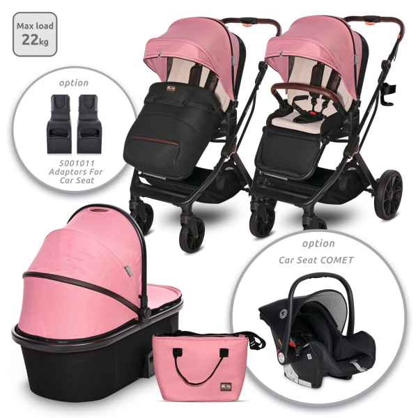 Комбинирана бебешка количка 2в1 Lorelli Glory, Pink-OyFVU.jpg