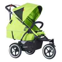 Бебешка количка Phil & Teds Sport V5 за едно или породени деца, Светлозелено-P1L88.jpg