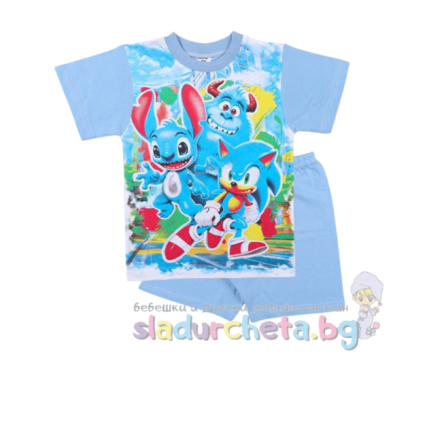 Детска пижама Плами, Коала и приятели синя-P4Ozs.png