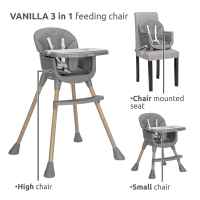 Столче за хранене Lorelli 3in1 Vanilla, Green-P9v1Q.jpeg