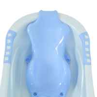 Бебешка вана с подложка Cangaroo Larissa 89 см, синя-PEKg5.jpg