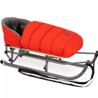 Сгъваема шейна с термочувал Babyhome Спейс, червен-PFDGc.png