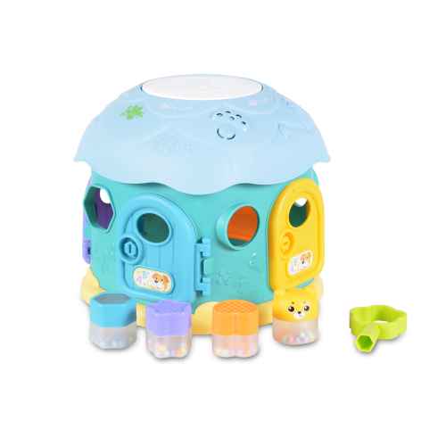 Сортер Moni Toys Fantastic Mushroom House, син