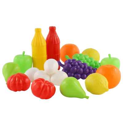 Комплект плодове и зеленчуци 19 ел. Polesie toys