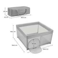 Бебешка кошара за игра KinderKraft Ziki, grey-PLaOk.jpeg