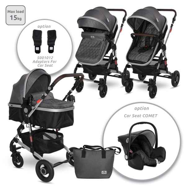 Комбинирана бебешка количка Lorelli Alba Premium, Steel Grey-PM7rt.jpg
