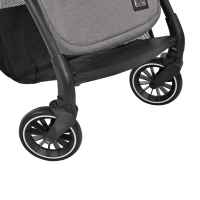 Лятна бебешка количка Lorelli Quick с автоматично сгъване, Black-PYDM4.jpeg