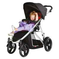 Бебешка количка Phil & Teds Verde за едно или породени деца, Black с черна подложка-PaP0K.jpg