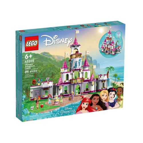 Конструктор LEGO Disney Princess Ultimate Adventure Castle Замък за безкрайни приключения