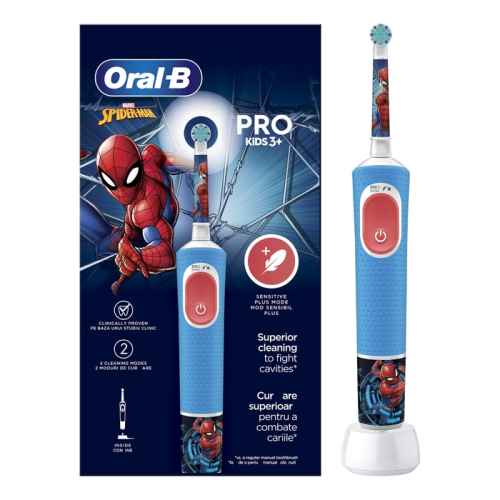 Електрическа четка за зъби Oral-B, Spiderman